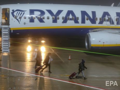 ﻿Ryanair розпочинає польоти з Борисполя 3 вересня
