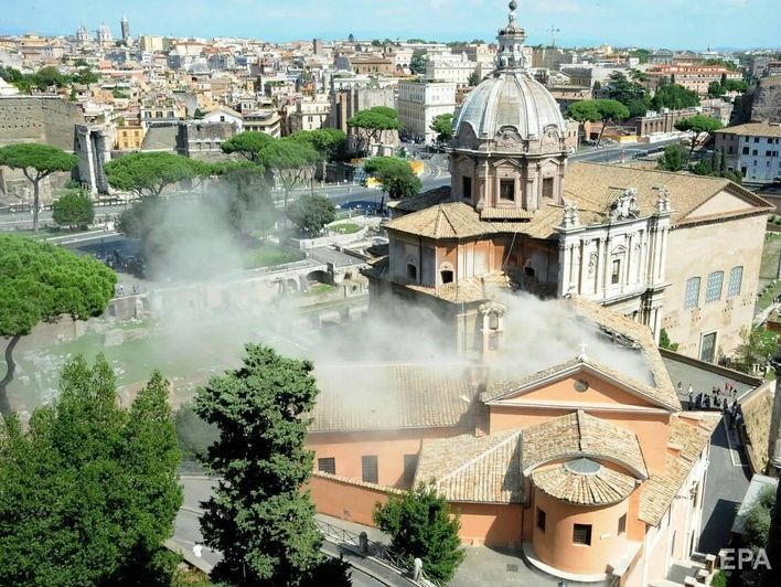 В Риме обрушилась крыша церкви Сан-Джузеппе-деи-Фаленьями