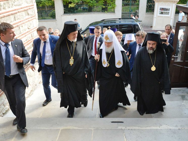 Патриарх Кирилл прибыл в Стамбул на встречу с Константинопольским патриархом Варфоломеем