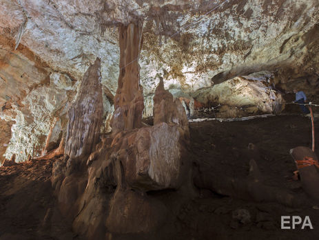 Учені вивчали зміни клімату в Європі за допомогою сталагмітів у печерах