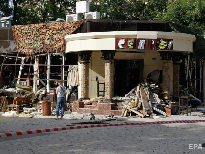 Убившая Захарченко взрывчатка была заложена над входом в ресторан "Сепар"