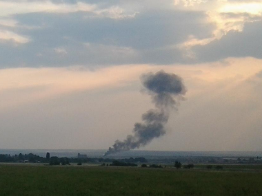 Под Енакиево боевики сбили украинский истребитель