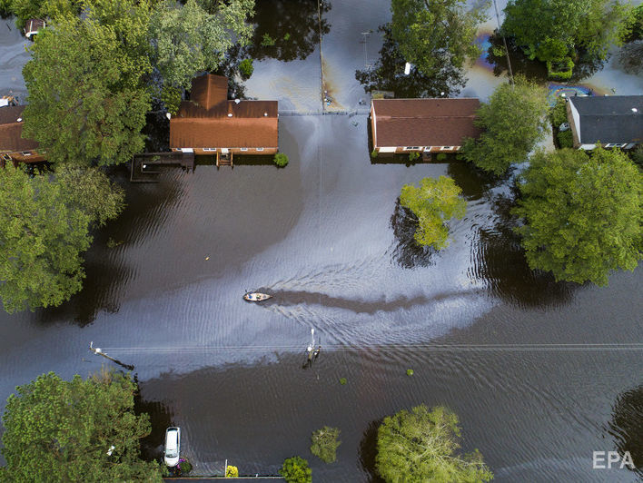 ﻿Кількість жертв урагану "Флоренс" у США збільшилася до 13 осіб