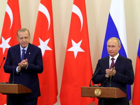 ﻿Путін та Ердоган домовилися про створення демілітаризованої зони в Ідлібі