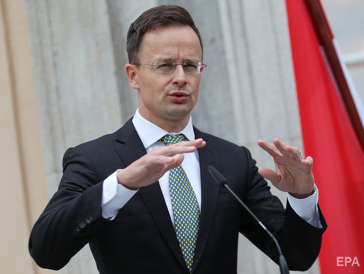 Сийярто заявил, что в случае высылки венгерского консула "могут потребоваться дальнейшие меры" по замедлению евроинтеграции Украины