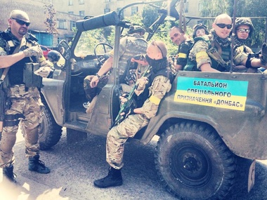 Батальон "Донбасс": Два "КамАЗа" с боевиками "Оплота", которые ехали в Иловайск, уничтожены