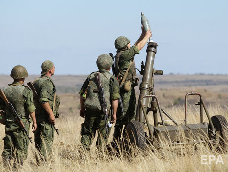 На Донбассе боевики по ошибке обстреляли российских военных – разведка