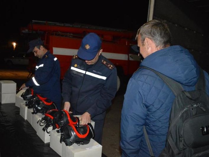 ﻿Німеччина передала українським рятувальникам обладнання вартістю €200 тис. для ліквідації пожеж на арсеналі в Ічні