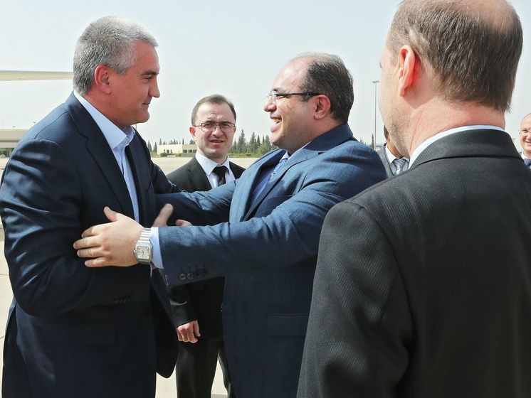 В Сирию приехала делегация из Крыма во главе с Аксеновым