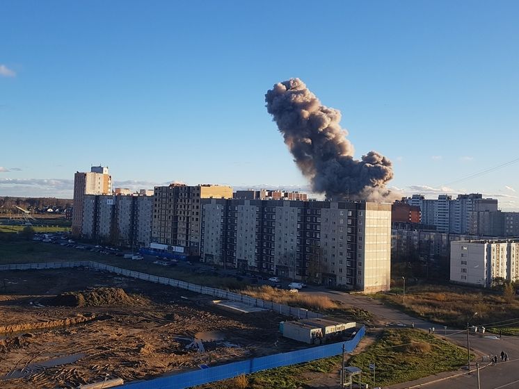 Завод пиротехники в российской Гатчине разрушен взрывом на 30%