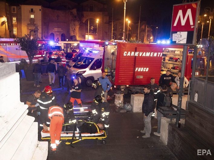 Во время аварии на эскалаторе в Риме пострадали до 30 болельщиков российского ЦСКА – посольство РФ в Италии