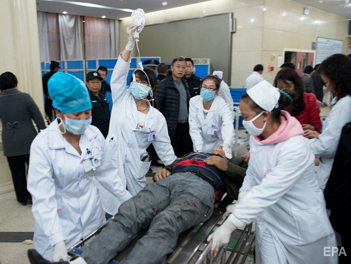 В Китае женщина с ножом напала на воспитанников детского сада