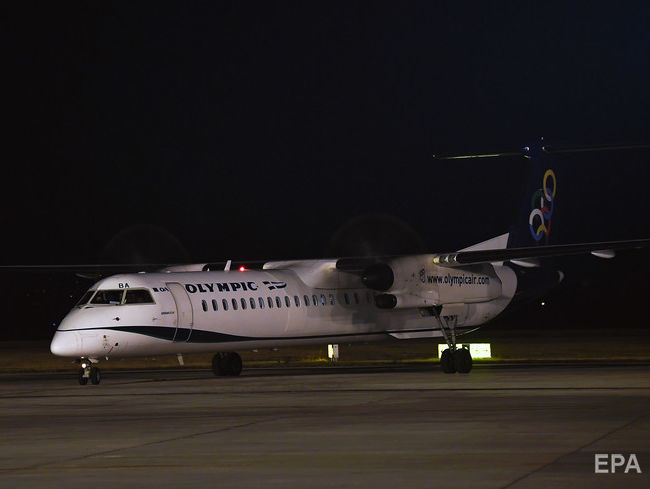 ﻿Із Греції в Македонію вперше за 12 років вирушив літак