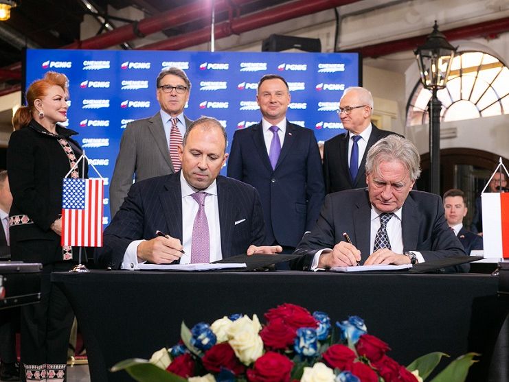 ﻿Польща підписала зі США 24-річний контракт на постачання скрапленого природного газу