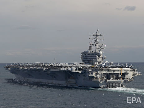 ﻿У Філіппінському морі розбився американський винищувач з авіаносця USS Ronald Reagan