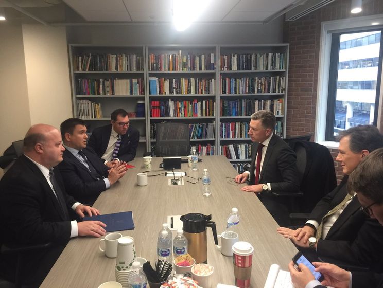 Климкин обсудил с Волкером подготовку к заседанию комиссии стратегического партнерства Украины и США