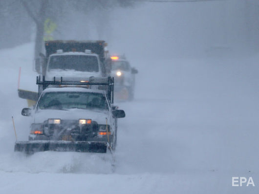 Снежный шторм в США. Восемь человек погибли, более 400 тыс. людей остались без электричества