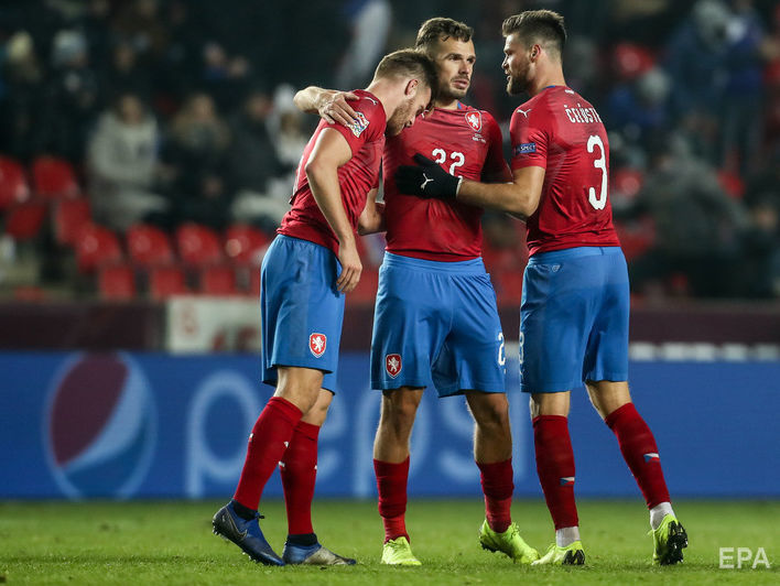 В "украинской" группе Лиги наций УЕФА Чехия обыграла Словакию