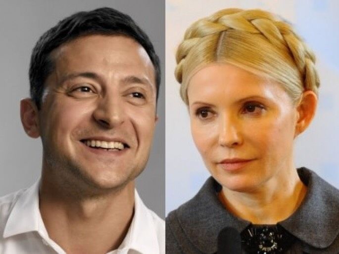 Зеленский впервые обходит Тимошенко во втором туре – опрос