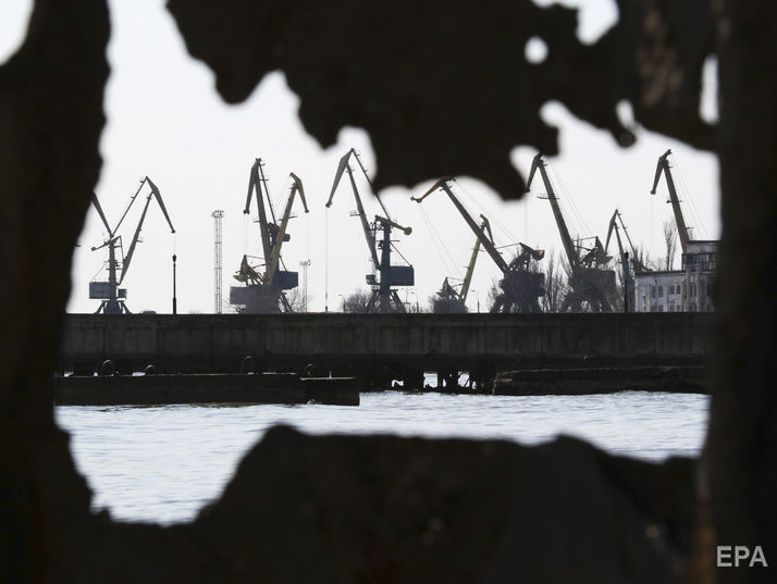 ﻿Омелян: Українські порти Азовського моря Маріуполь та Бердянськ фактично заблоковані РФ