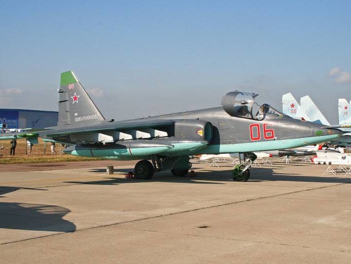 ﻿У Вірменії розбився літак Су-25, пілоти загинули