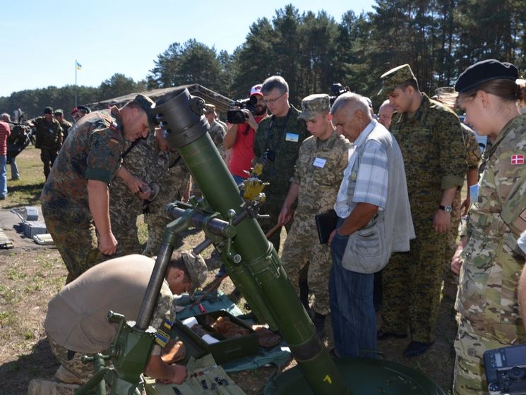 ﻿Українські військові повідомили, що мінометів "Молот" на озброєння не брали