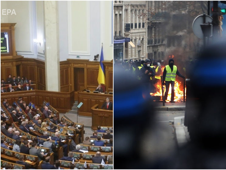 Главное за неделю. Украина разрывает договор о дружбе с РФ, "желтые жилеты" устроили беспорядки в Париже