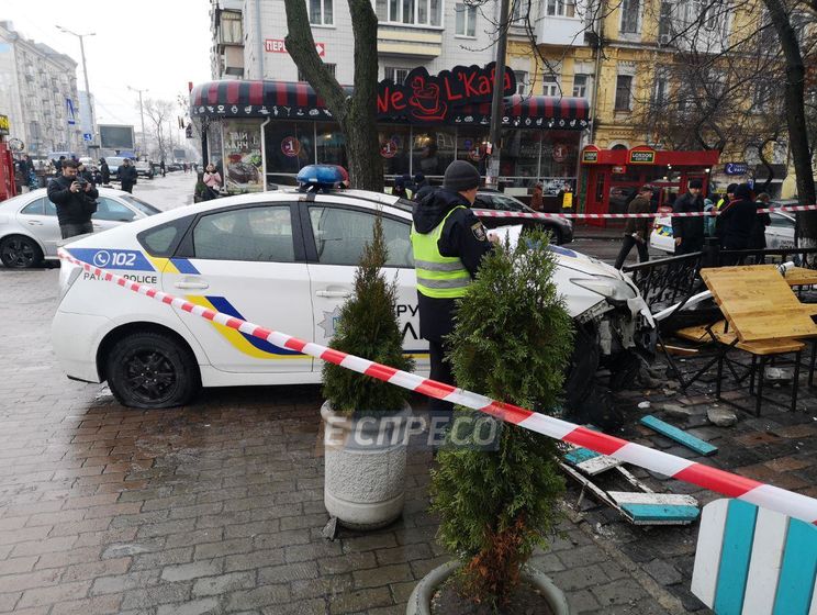 В Киеве 9 декабря произошло три ДТП с участием патрульной полиции