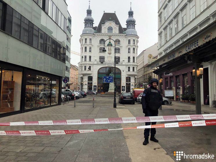 В центре Вены произошла стрельба, один человек погиб, еще один получил ранения
