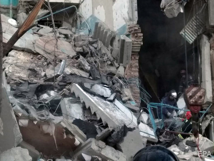 Опубликованы кадры момента взрыва в Магнитогорске. Видео