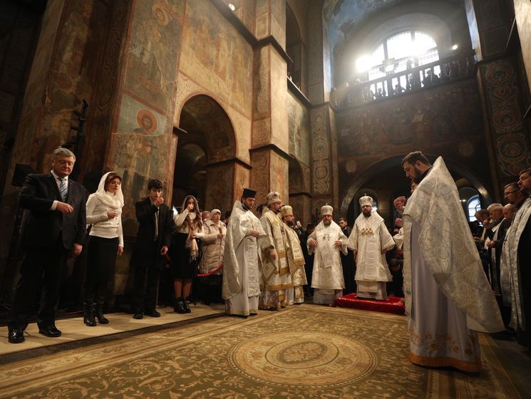 Митрополит Епифаний упомянул главу РПЦ Кирилла в рождественской литургии