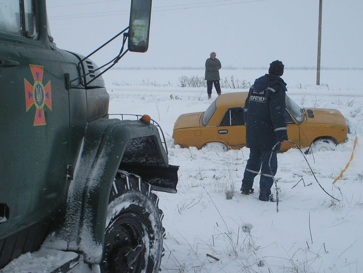﻿Через негоду в Запорізькій області обмежено рух маршруток та вантажівок