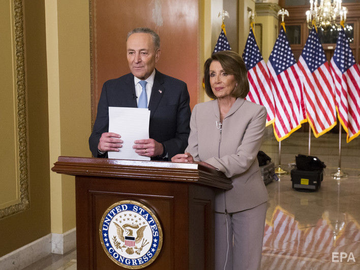 Символом Америки должна быть статуя Свободы, а не стена на границе – лидер демократов в Сенате
