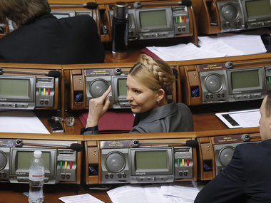 Заявление было инициировано Тимошенко