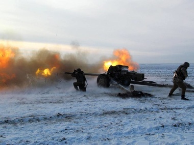 Штаб: За сутки на дебальцевском направлении силы АТО уничтожили 190 боевиков и семь единиц техники