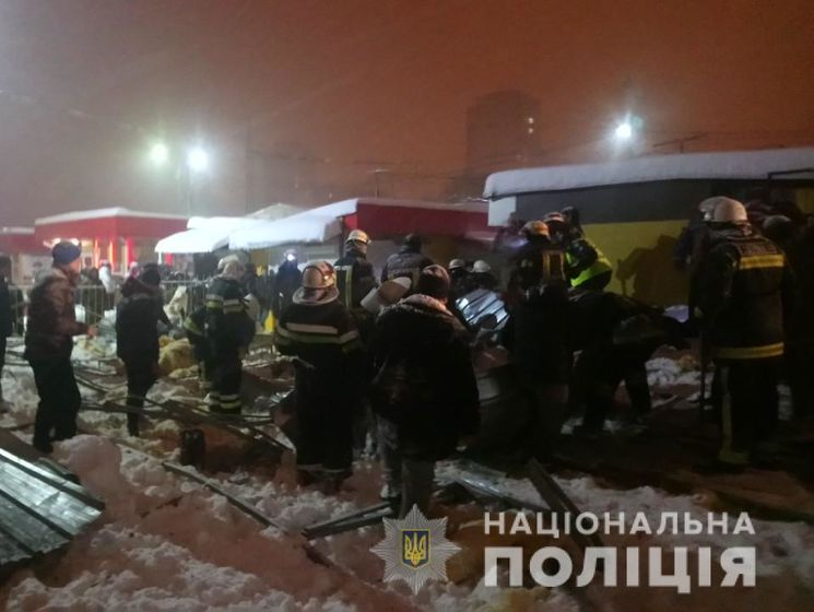 Обрушение конструкций на рынке в Харькове расследуют как халатность