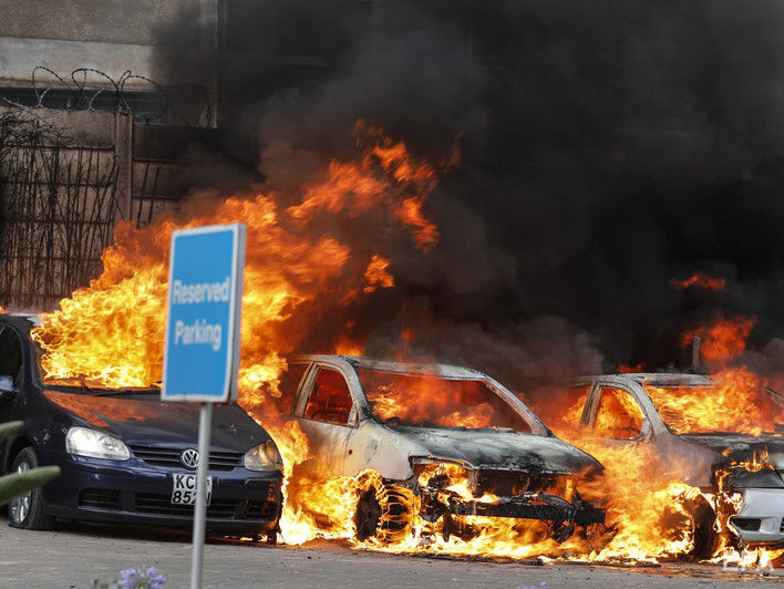 ﻿У столиці Кенії терористи напали на готель