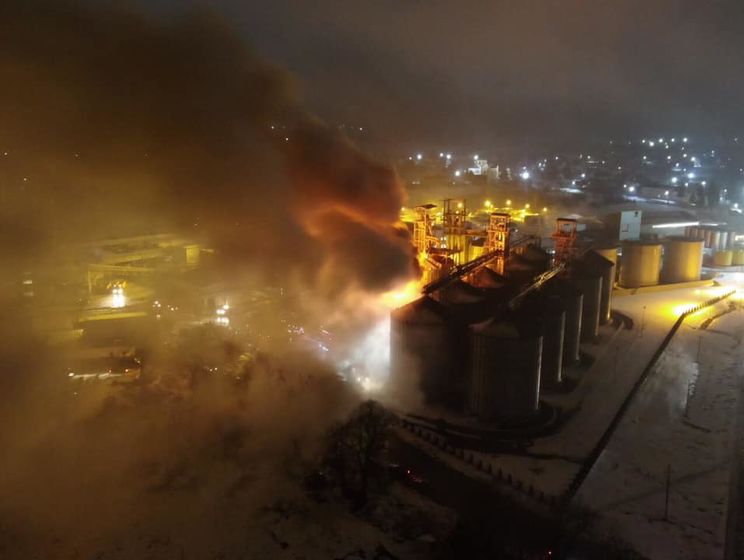 Пожар на заводе по производству растительного масла во Львовской области потушили – ГСЧС