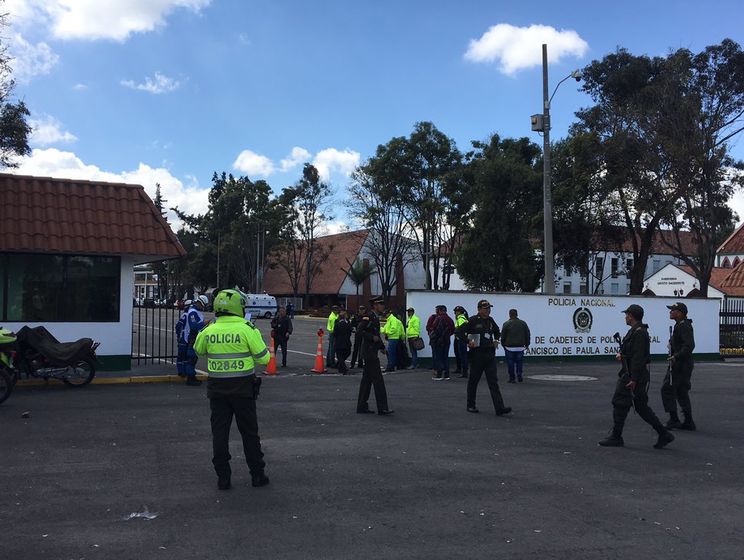 ﻿У столиці Колумбії Боготі стався вибух біля поліцейської академії, відомо про вісьмох загиблих