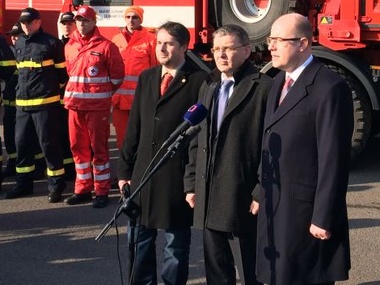 Чехия отправила в Украину четыре машины с гуманитарной помощью