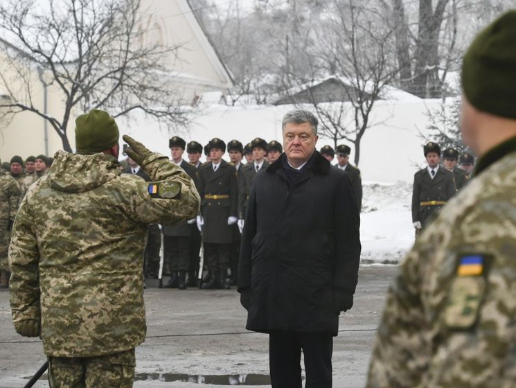 Порошенко заявив, що військовослужбовці 72-ї бригади пройдуть навчання за стандартами НАТО