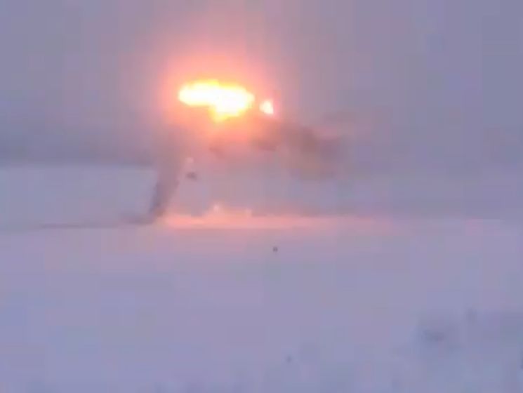 Очевидец заснял момент катастрофы бомбардировщика Ту-22М3 в России. Видео
