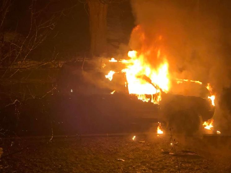 Полиция Киева открыла уголовное производство по факту поджога автомобиля депутата Киевсовета Назаренко