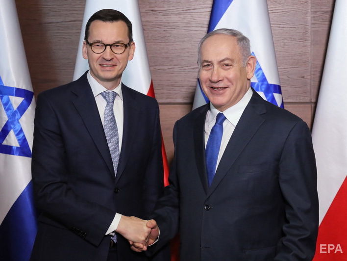 Во время визита в Варшаву Нетаньяху заявил, что поляки сотрудничали с нацистами во время Холокоста