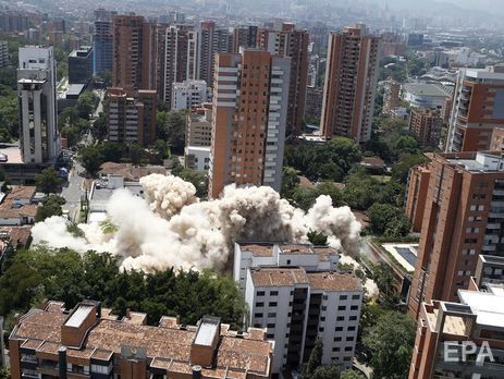 В Колумбии власти взорвали дом наркоторговца Пабло Эскобара