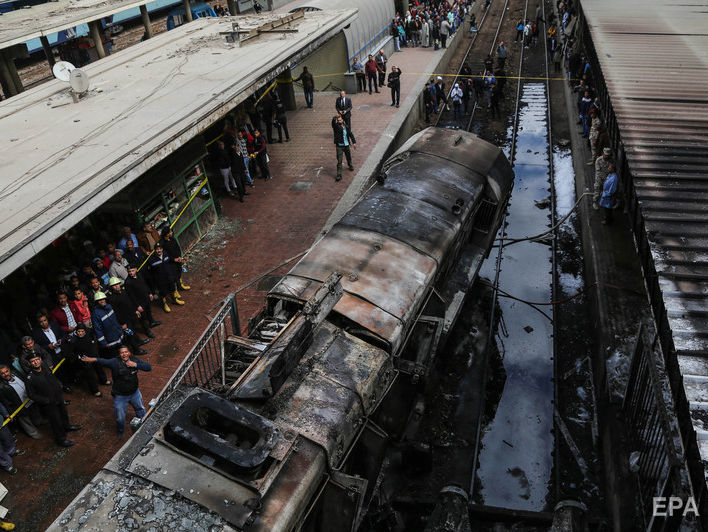Причиной аварии с локомотивом в Египте стала ссора двух машинистов – Генпрокуратура