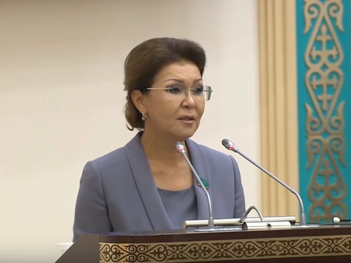 Главой верхней палаты парламента Казахстана избрали дочь Назарбаева
