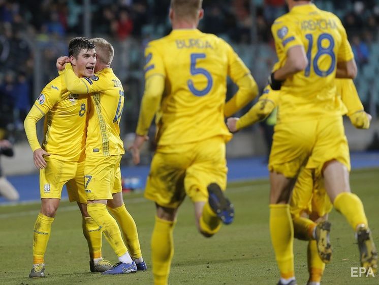 Сборная Украины по футболу вырвала победу в поединке отбора Евро 2020 против Люксембурга. Видео