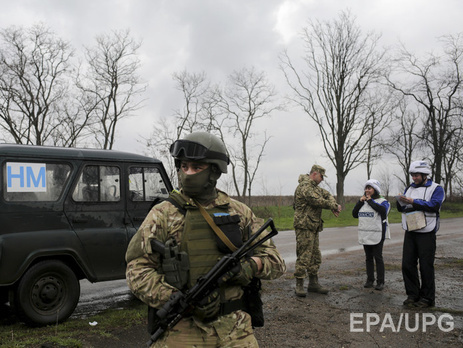 Украинская сторона предупредила представителей ОБСЕ, что боевики готовят провокации