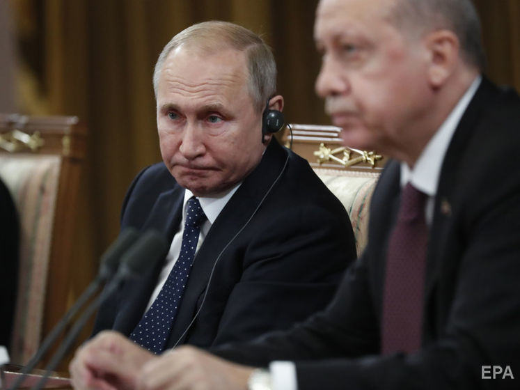 Эрдоган обсудит с Путиным в Москве ситуацию вокруг Сирии и Палестины